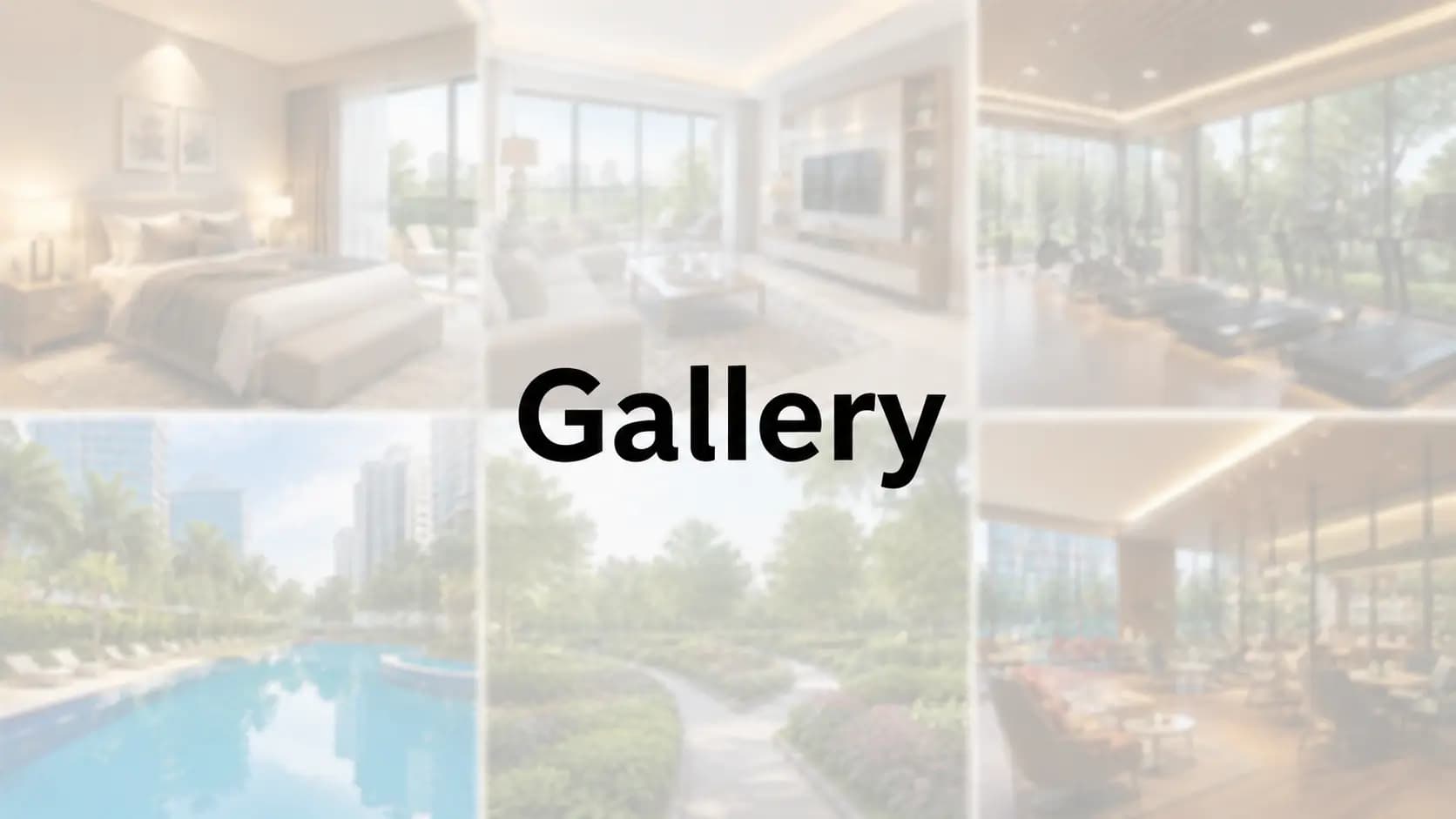 Century Astoria Gallery — Tower Views, Clubhouse & Township Imagery